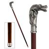 Design Toscano The Padrone Collection: Alligator Pewter Walking Stick PA9109